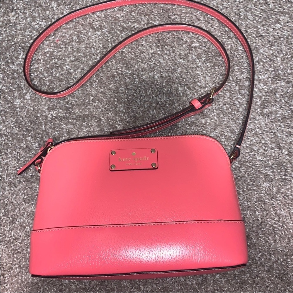 Coral Kate Spade crossbody